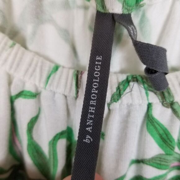 Anthropologie Women Cascais Tropical Floral Off The Shoulder Top Size XS Blouse - Picture 4 of 6